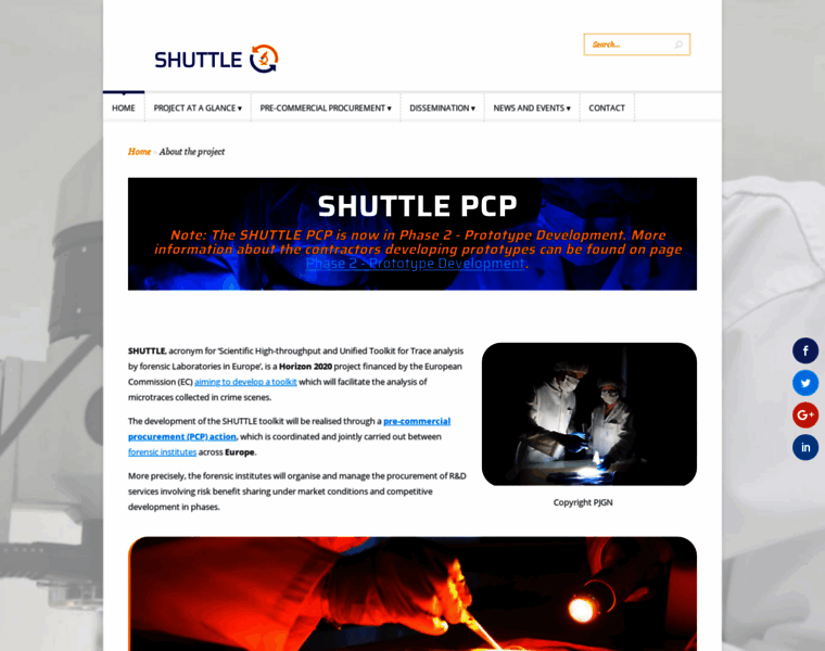 Shuttle-pcp.eu thumbnail