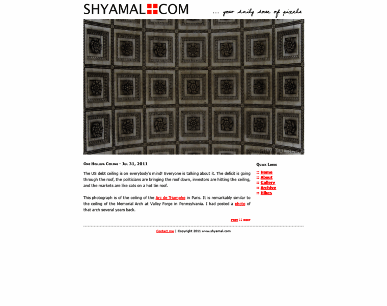 Shyamal.com thumbnail