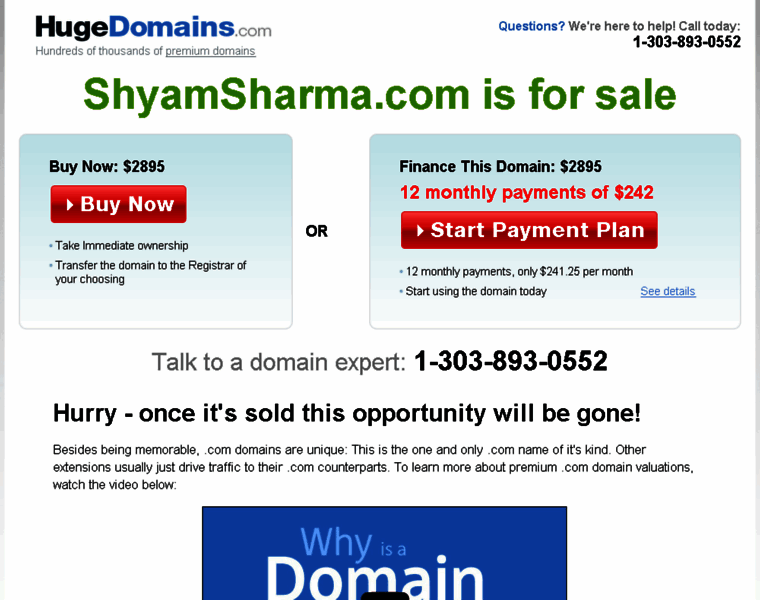 Shyamsharma.com thumbnail