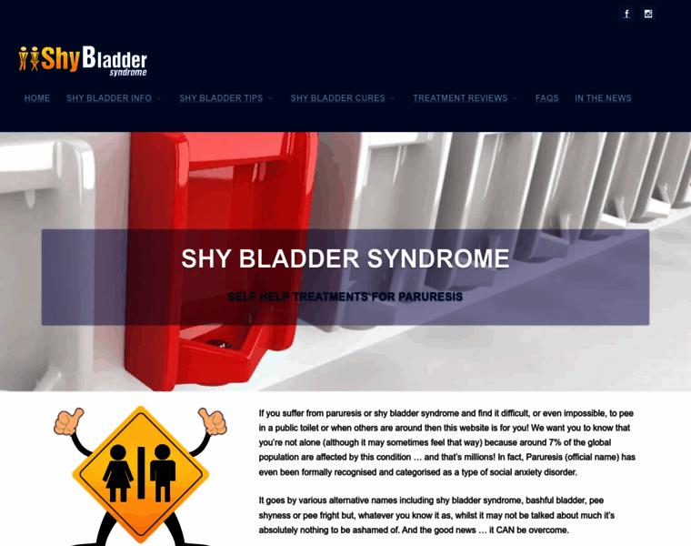 Shybladdersyndrome.org thumbnail