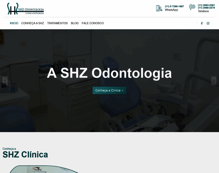 Shzodontologia.com.br thumbnail