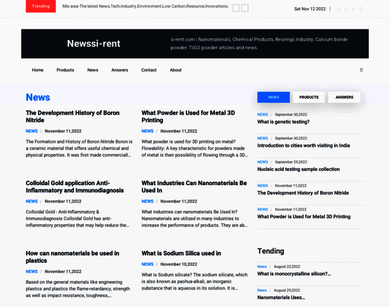 Si-rent.com thumbnail