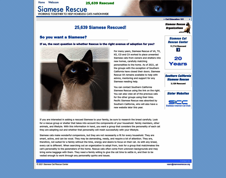 Siameserescue.org thumbnail Siameserescue.org thumbnail