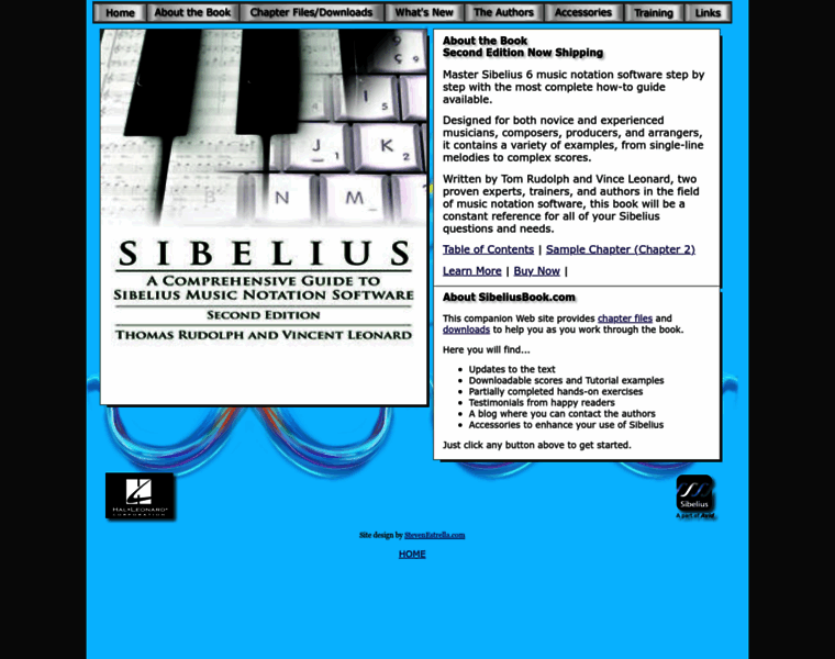 Sibeliusbook.com thumbnail
