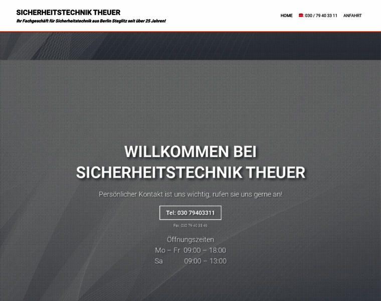 Sicherheitstechnik-theuer.de thumbnail