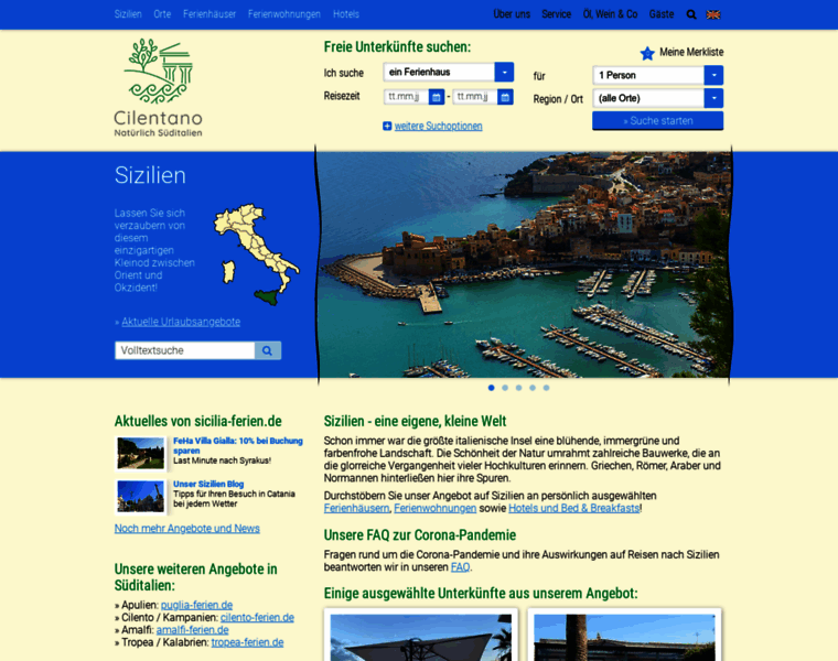 Sicilia-ferien.de thumbnail