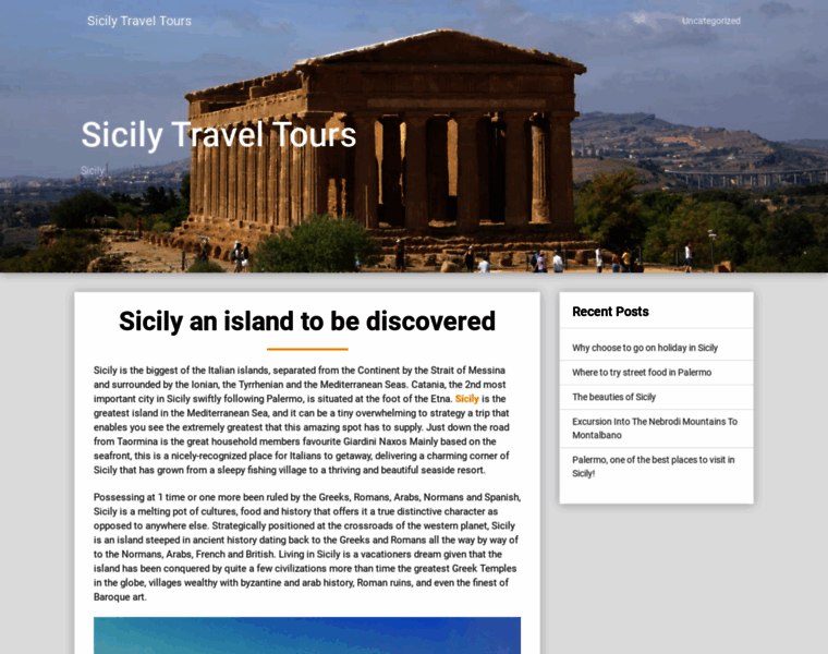 Sicilytraveltours.com thumbnail