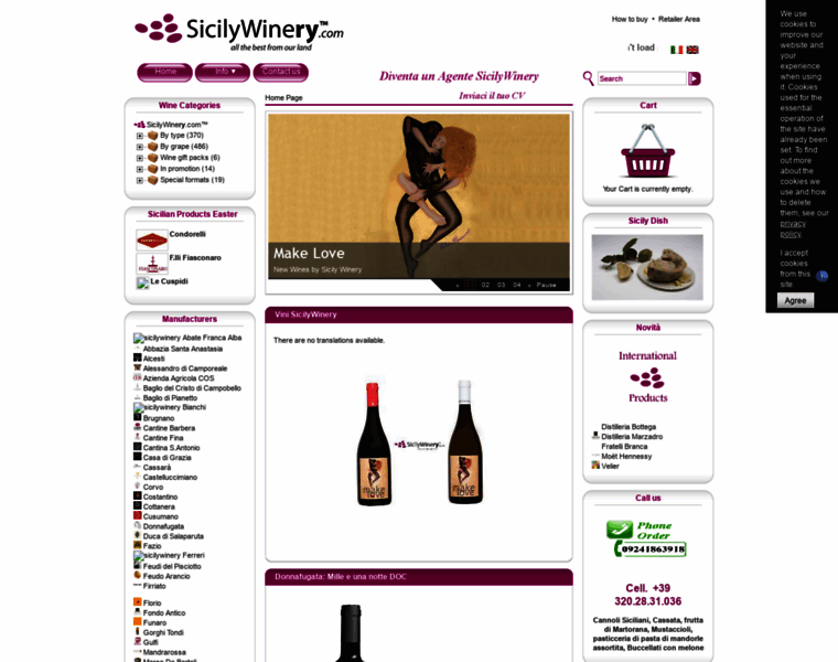 Sicilywinery.com thumbnail