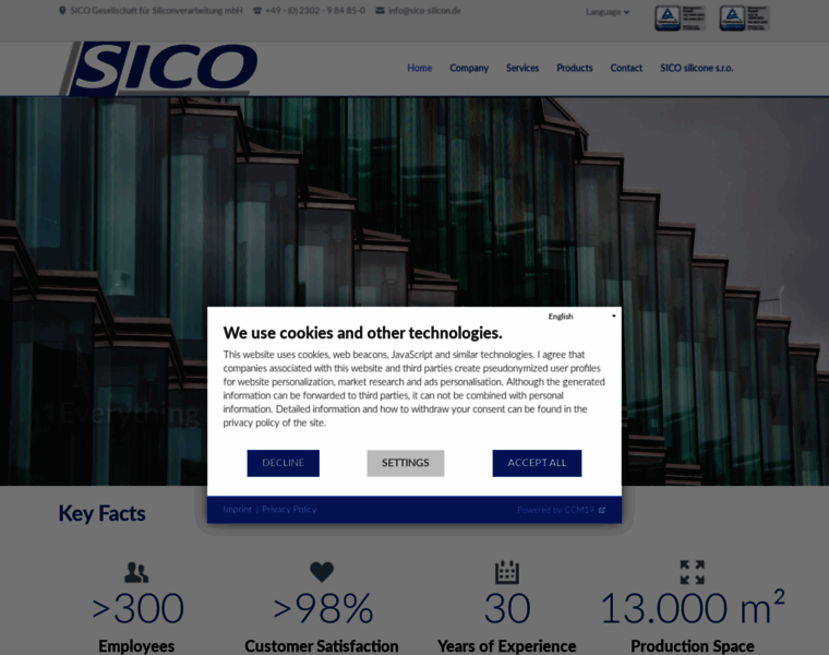 Sico-silicon.de thumbnail