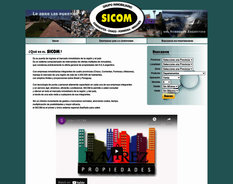 Sicominmobiliarias.com thumbnail