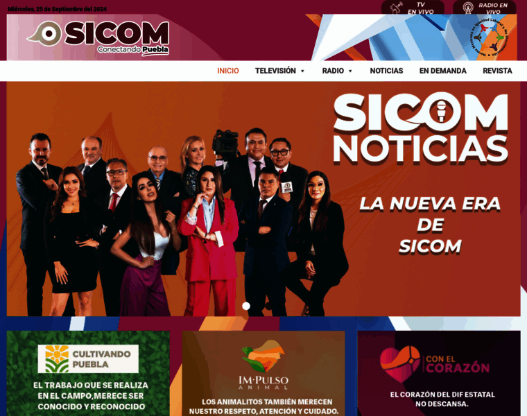 Sicompuebla.mx thumbnail