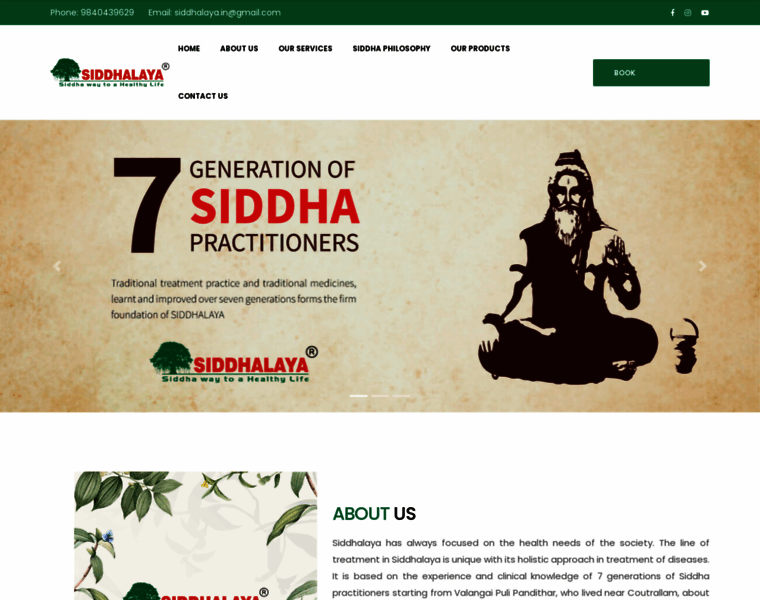 Siddhalaya.in thumbnail