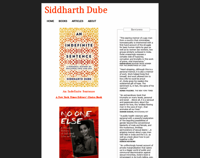 Siddharthdube.com thumbnail