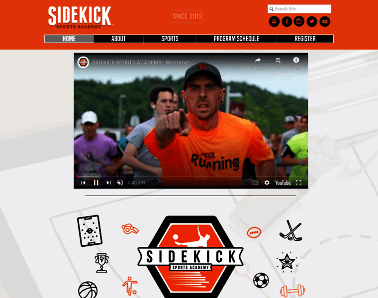Sidekicksportsacademy.com thumbnail