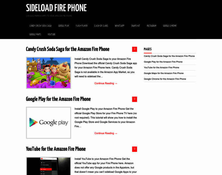 Sideloadfirephone.com thumbnail