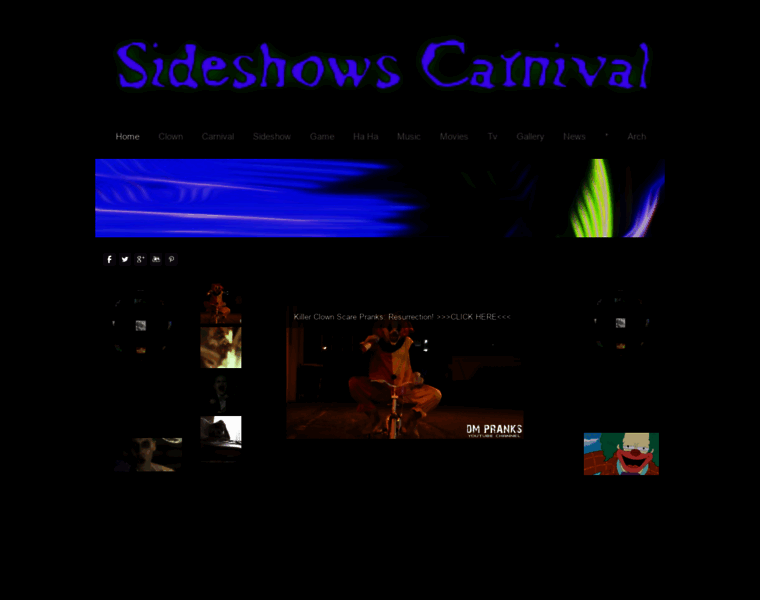 Sideshowscarnival.com thumbnail