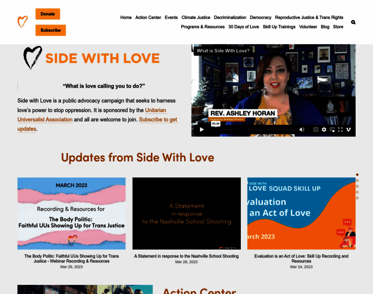 Sidewithlove.org thumbnail
