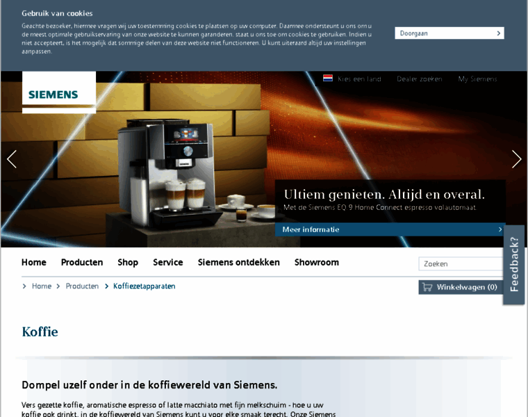 Siemens-koffie.nl thumbnail