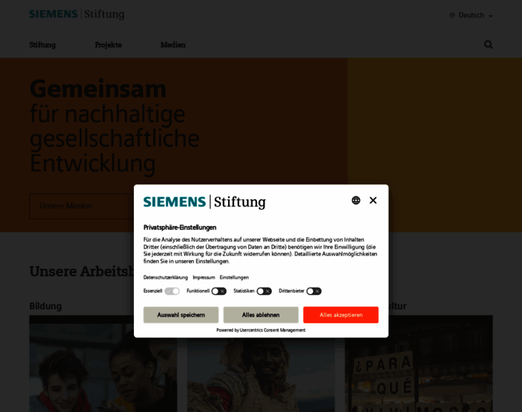 Siemens-stiftung.org thumbnail