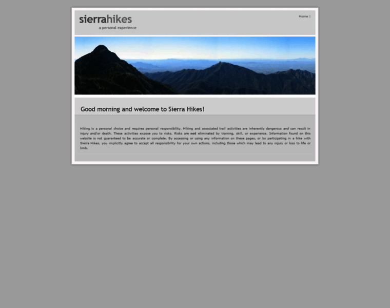 Sierra-hikes.com thumbnail