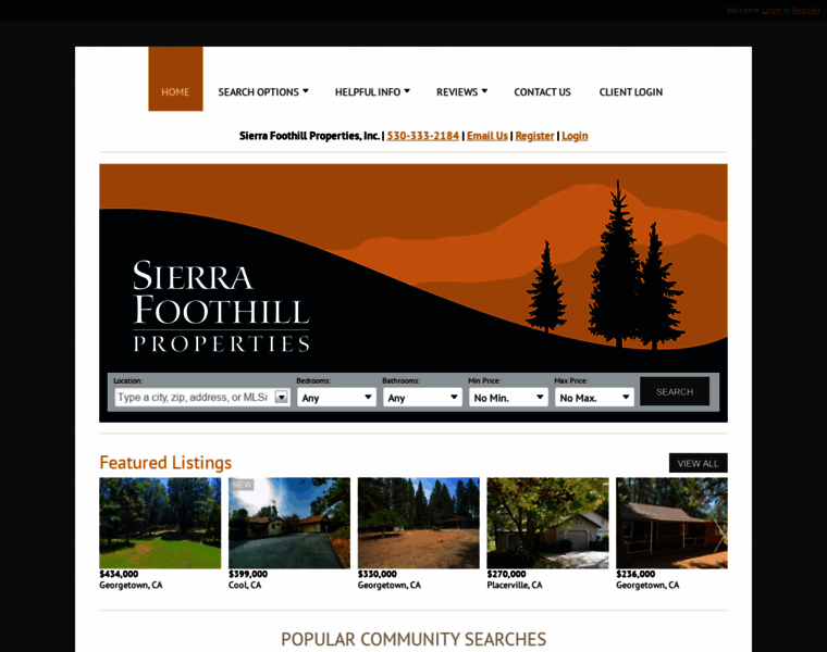 Sierrafoothillproperties.com thumbnail