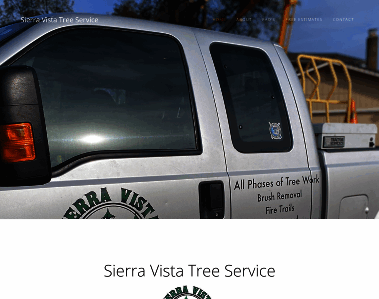 Sierravistatreeservice.com thumbnail