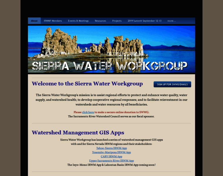 Sierrawaterworkgroup.org thumbnail
