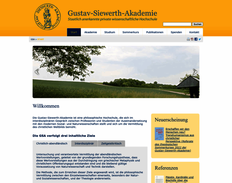 Siewerth-akademie.de thumbnail