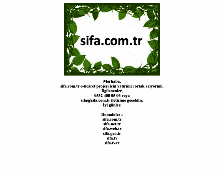 Sifa.com.tr thumbnail