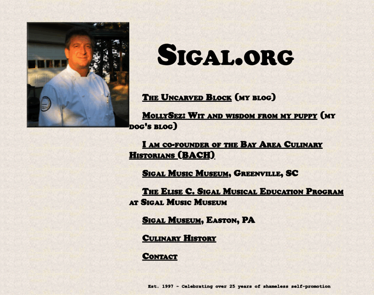 Sigal.org thumbnail