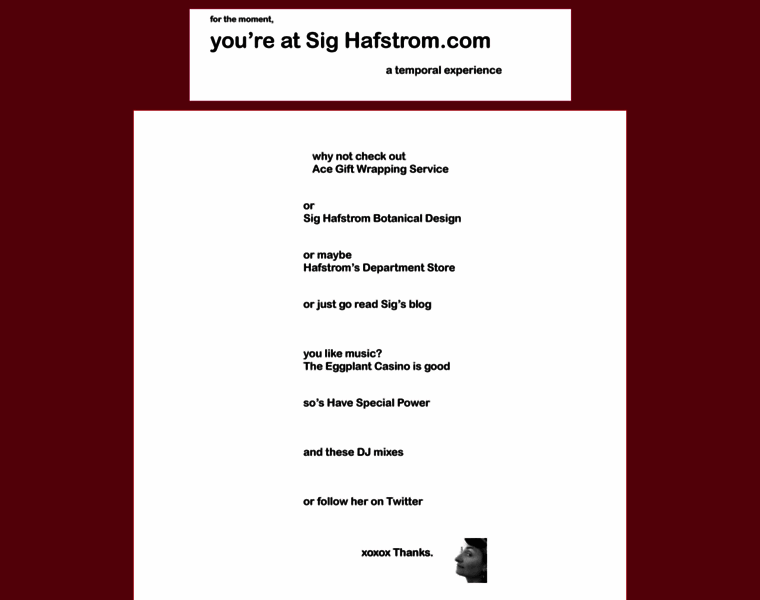 Sighafstrom.com thumbnail
