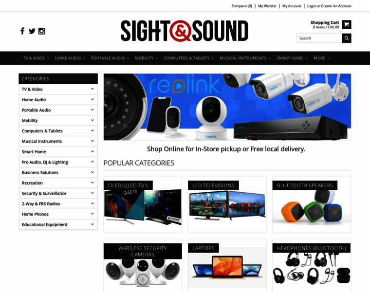 Sight-sound.ca thumbnail