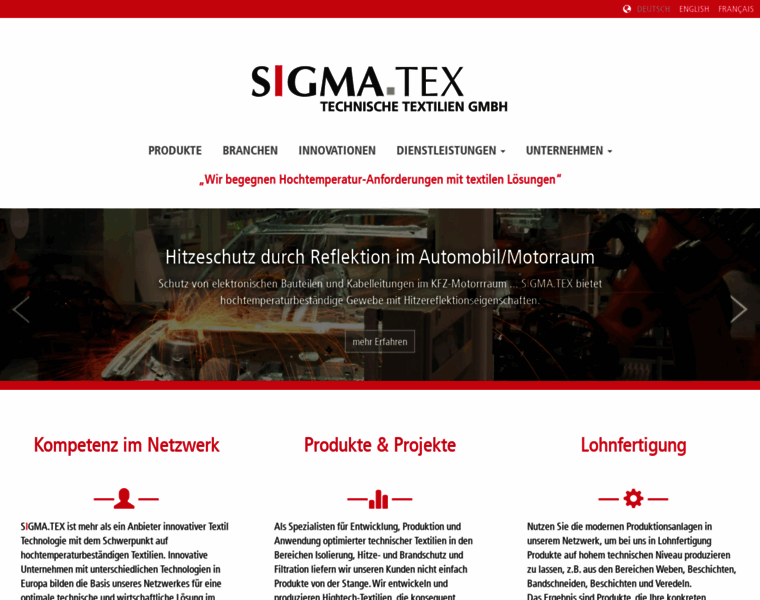 Sigma-tex.com thumbnail