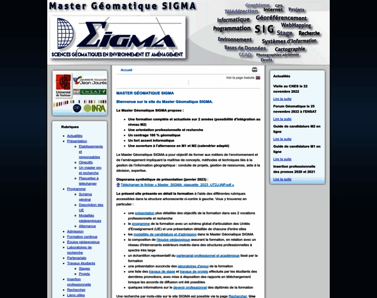 Sigma.univ-toulouse.fr thumbnail