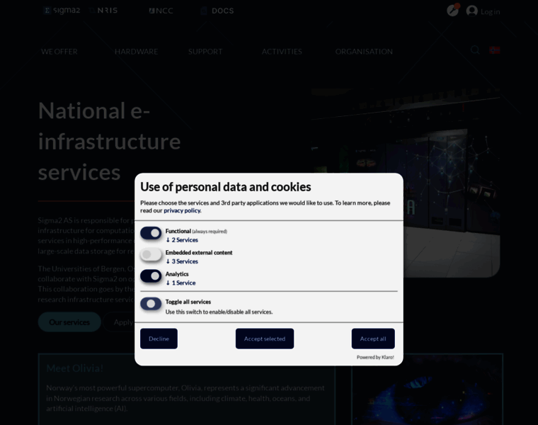 Sigma2.no thumbnail Sigma2.no thumbnail