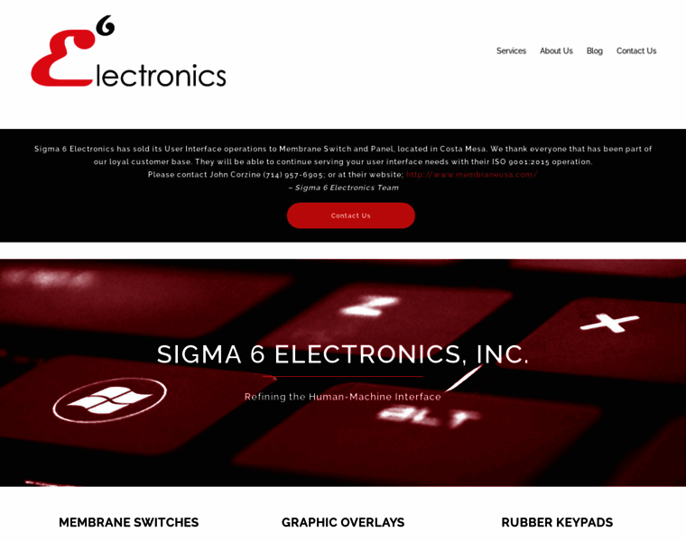 Sigma6electronics.com thumbnail