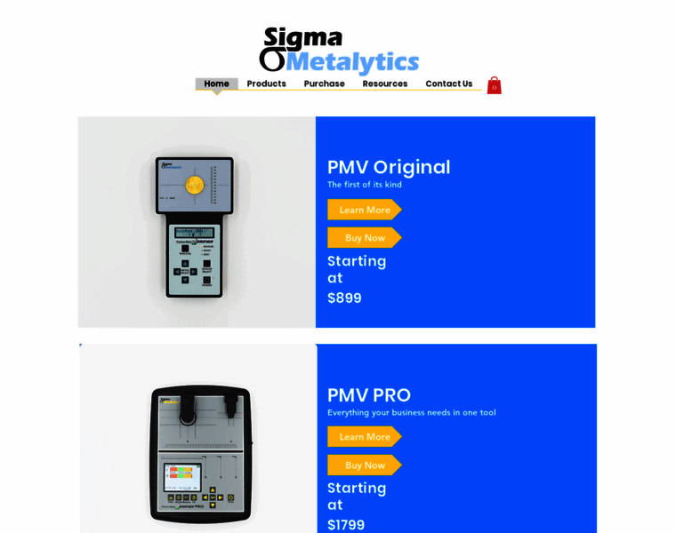 Sigmametalytics.com thumbnail