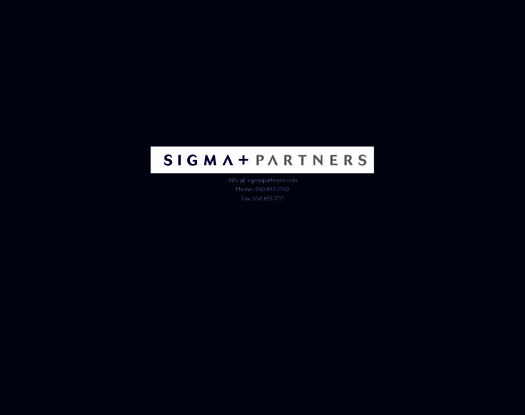 Sigmapartners.com thumbnail