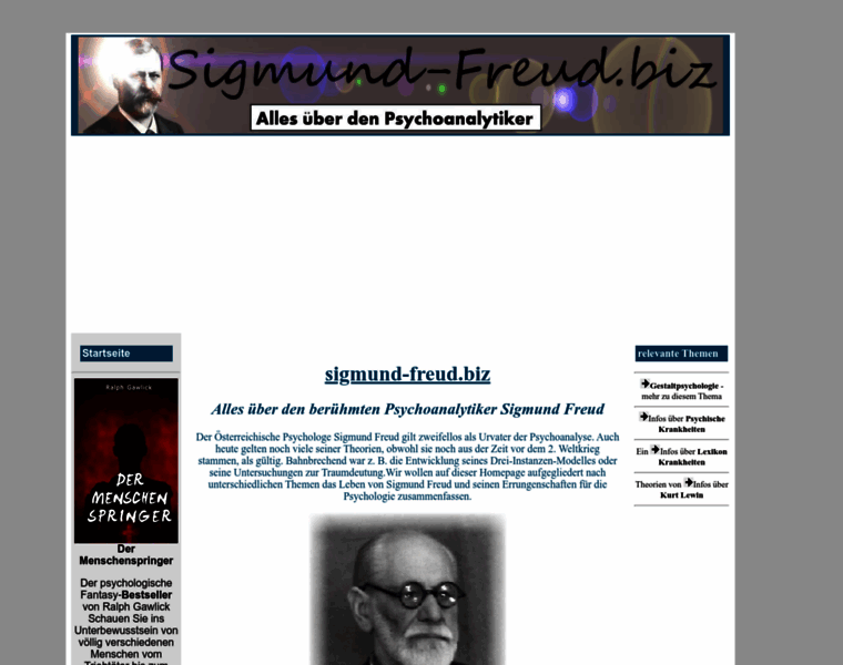 Sigmund-freud.biz thumbnail