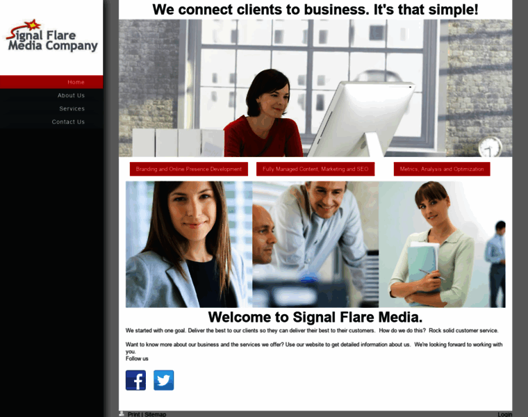 Signalflaremedia.com thumbnail