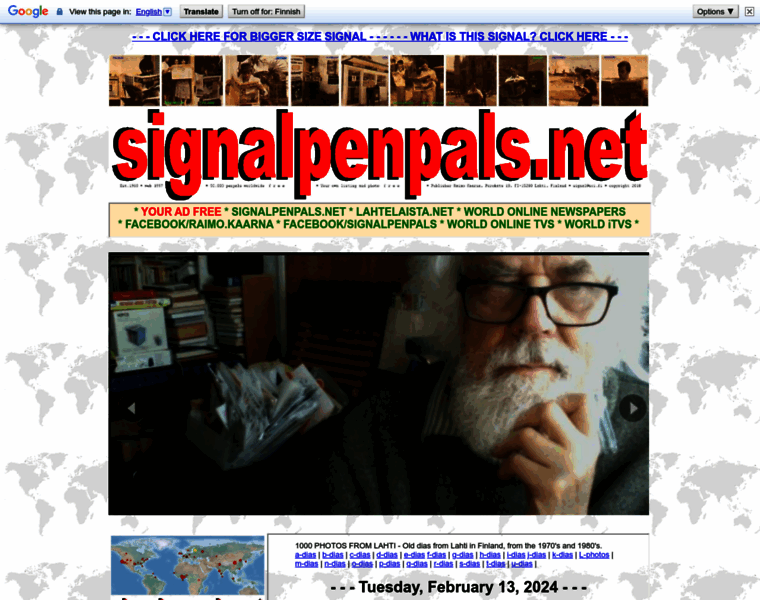 Signalpenpals.net thumbnail
