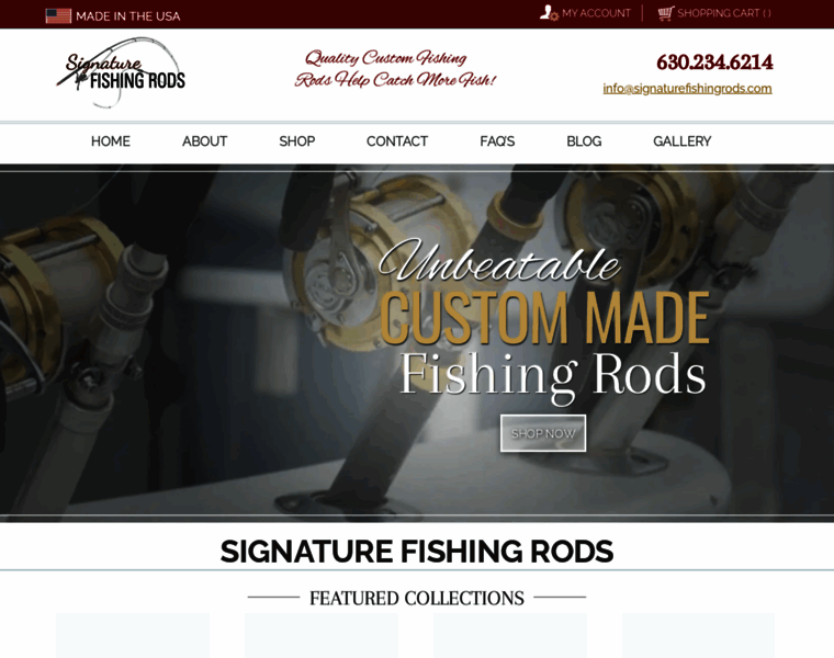 Signaturefishingrods.com thumbnail