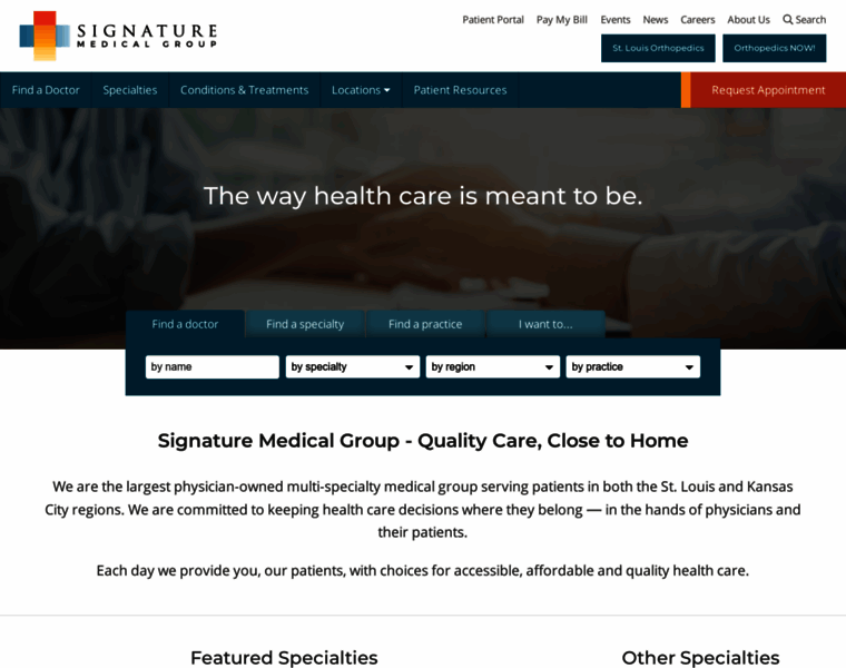 Signaturemedicalgroup.com thumbnail