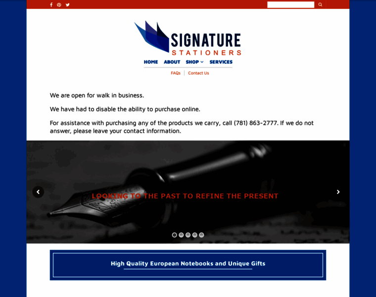 Signaturestationers.com thumbnail