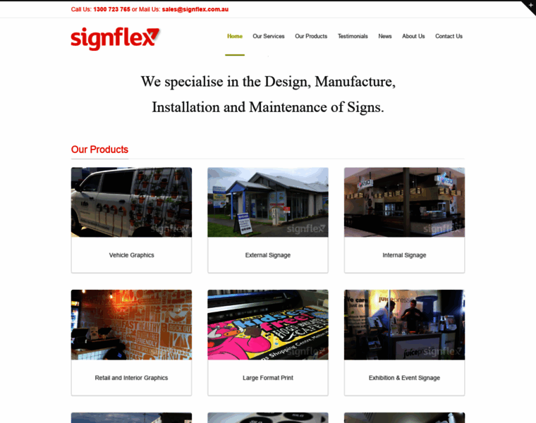 Signflex.com.au thumbnail