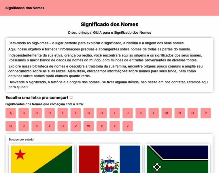 Signomes.com.br thumbnail