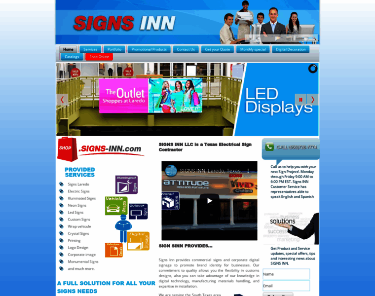 Signs-inn.com thumbnail