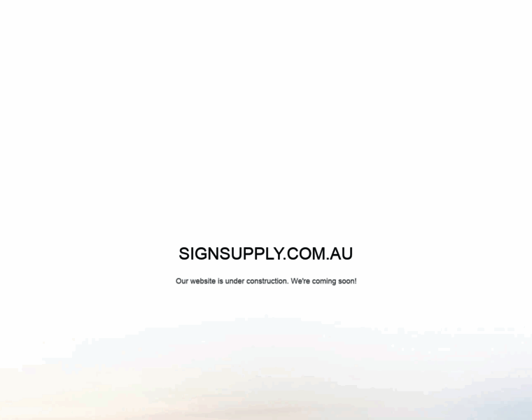 Signsupply.com.au thumbnail