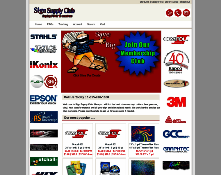 Signsupplyclub.com thumbnail
