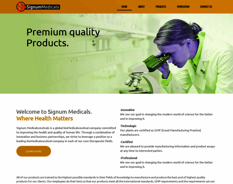 Signummedicals.com thumbnail